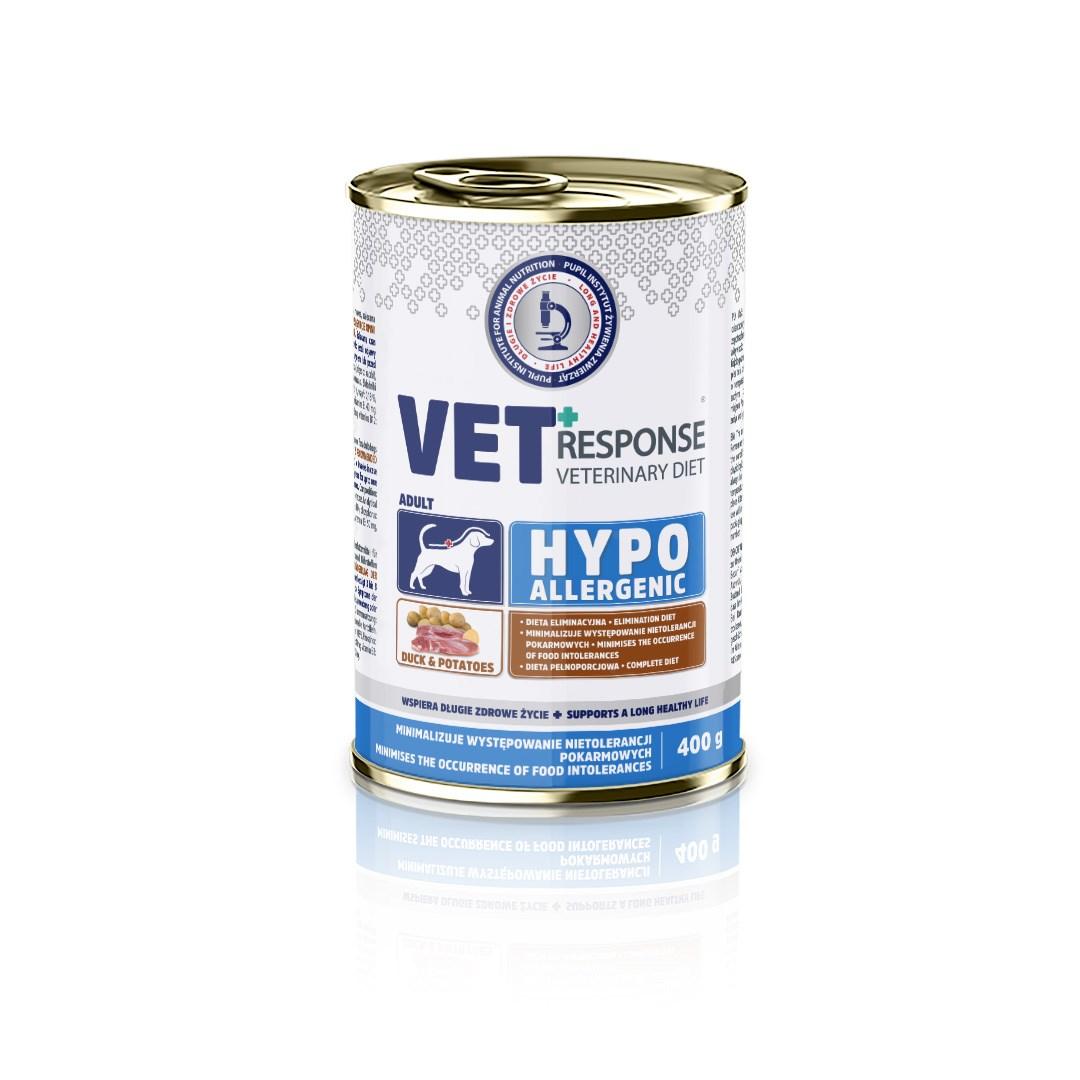 Vet Response Hypoallergenic And – vådfoder til hunde 400 g billede