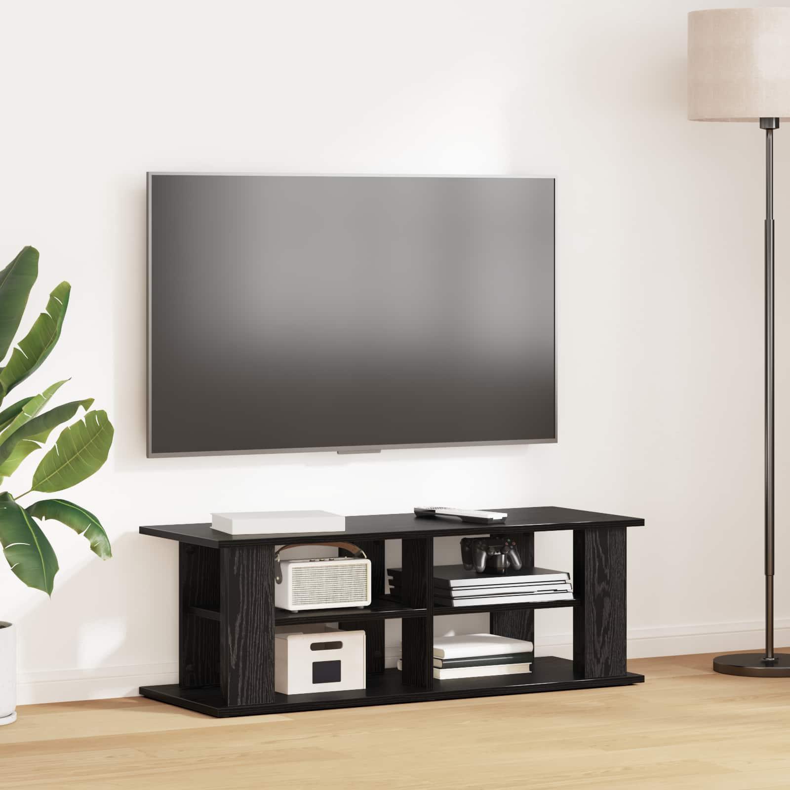 TV stand Sort eg 96 x 35 x 33,5 cm billede