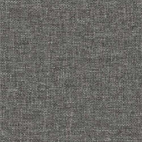 Sengestel med polstret hovedgavl - naturfarvet/lysegrå, 150 x 200 cm