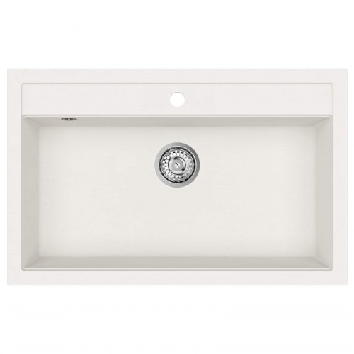 Vask Hvid 795 x 505 mm 80% kvarts og 20% harpiks