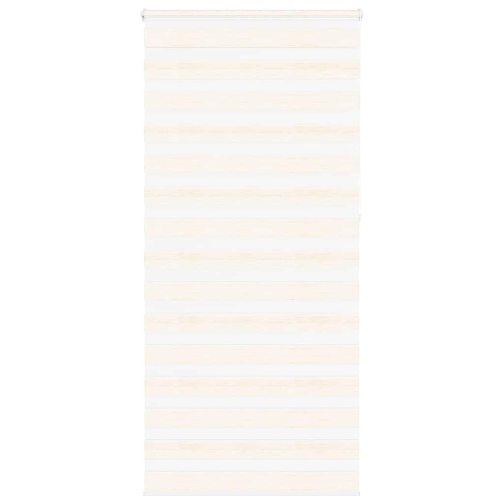 Zebragardin marmorbeige 95x230 cm stofbredde 90,9 cm polyester billede