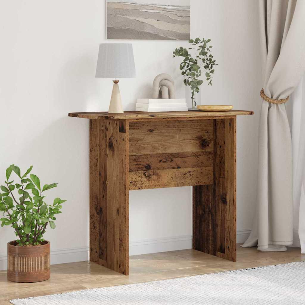 Konsolbord Gammelt træ 93 x 40 x 75 cm Konstrueret træ billede