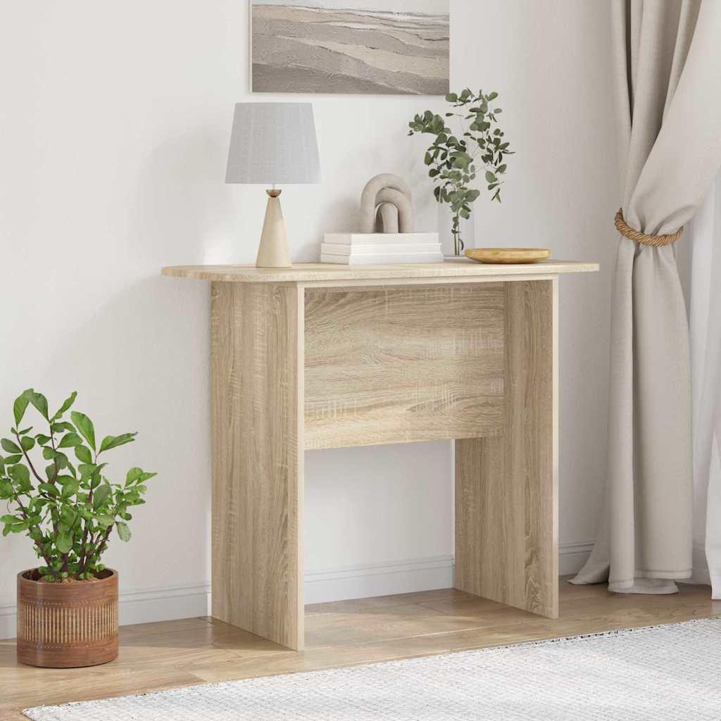 Konsolbord Sonoma eg 93 x 40 x 75 cm Konstrueret træ billede