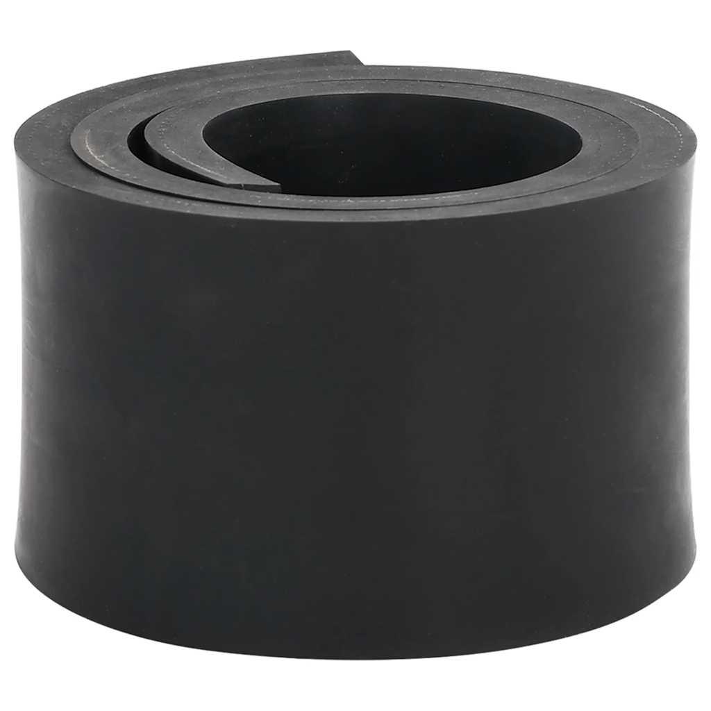 Gummikant til sneplov 80x10x1 cm sort billede