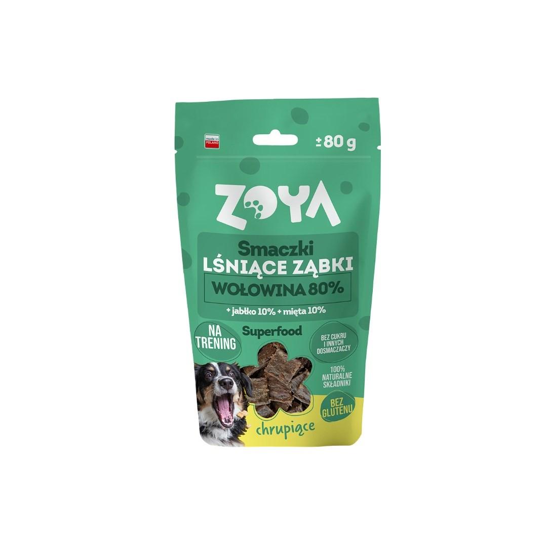 ZOYA Shiny Teeth okse – hundegodbid, 80 g billede