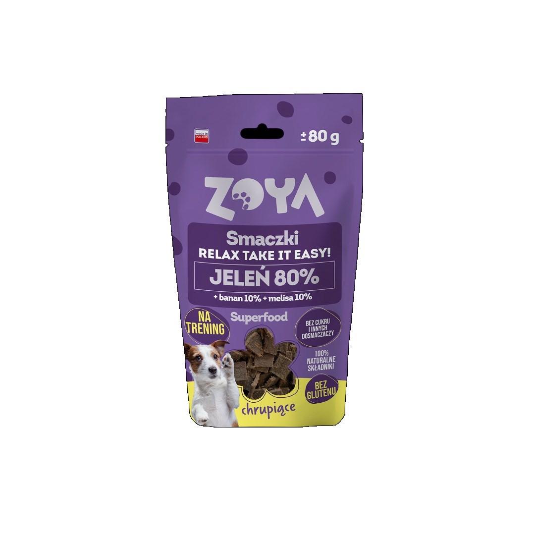 ZOYA Relax Take It Easy hjort – hundegodbid 80 g billede