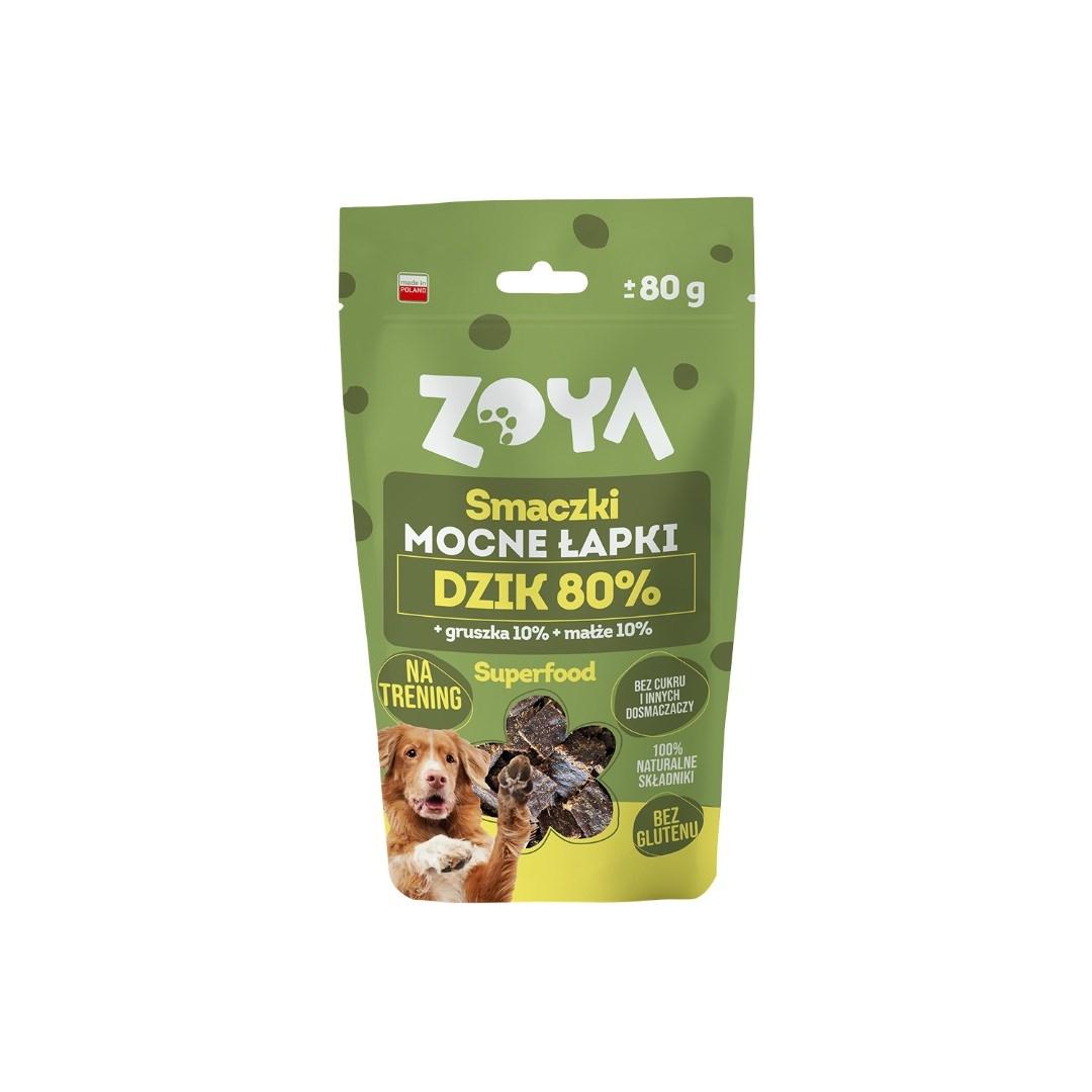 ZOYA Healthy Paws vildsvin – hundegodbid, 80 g billede