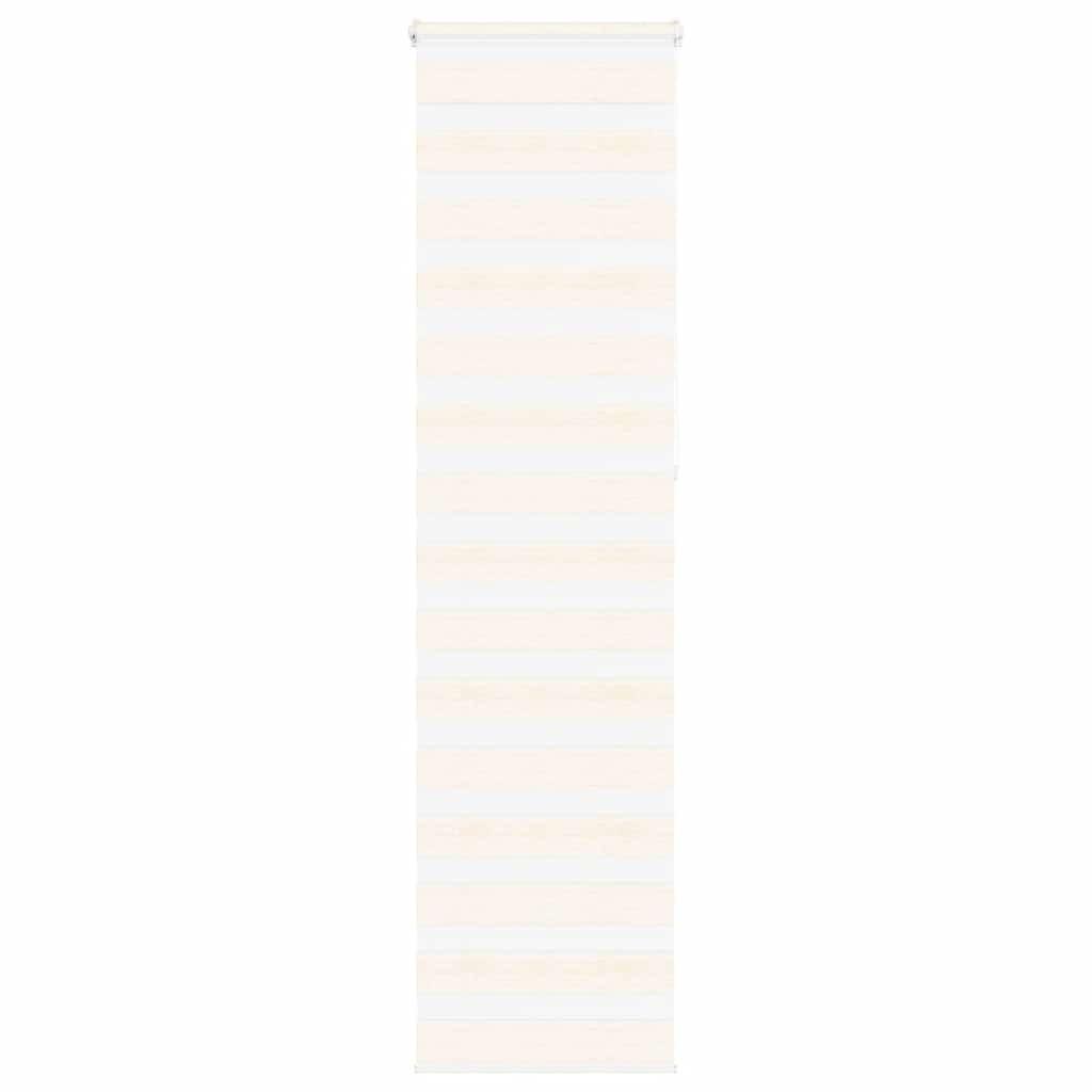 Zebragardin marmorbeige 65x230 cm stofbredde 60,9 cm polyester billede