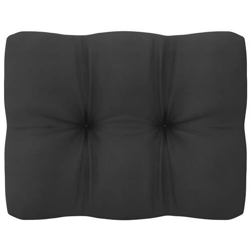 4-personers sofa med hynder massivt fyrretræ