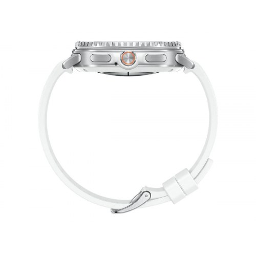 Samsung Galaxy Watch8 Classic 46 mm – sølv/hvid smartwatch