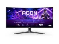AOC AGON PRO AG346UCD 34" buet QD‑OLED gaming-skærm - 3440 × 1440, 175 Hz