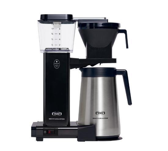 Kaffemaskine filter - Moccamaster KBGT 741, sort med termokande billede
