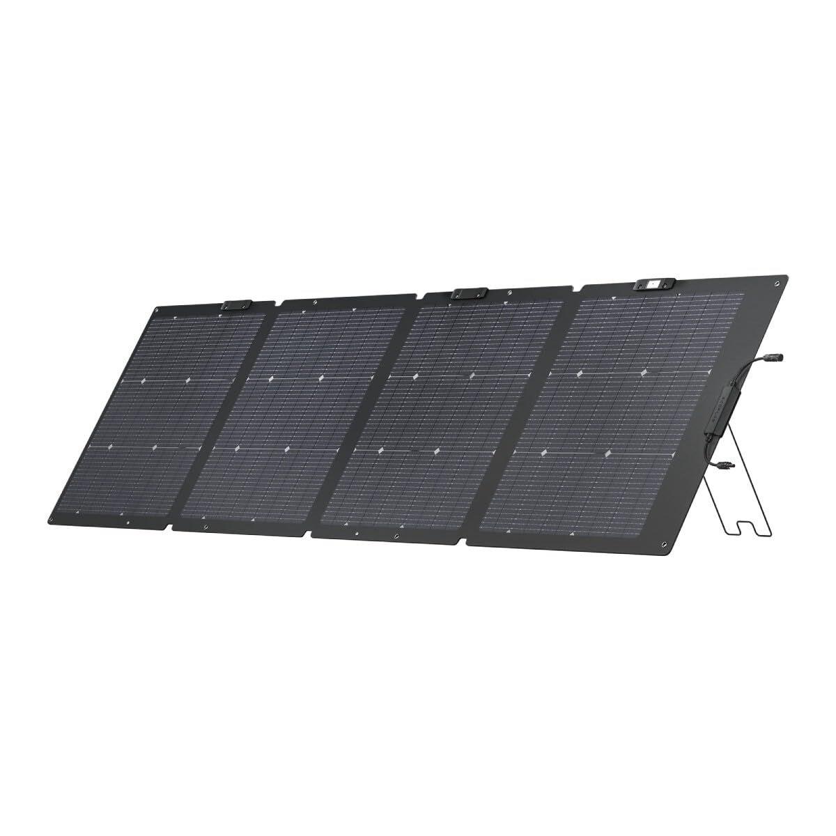EcoFlow NextGen 220 W - foldbart, bærbart solpanel (monokrystallinsk)