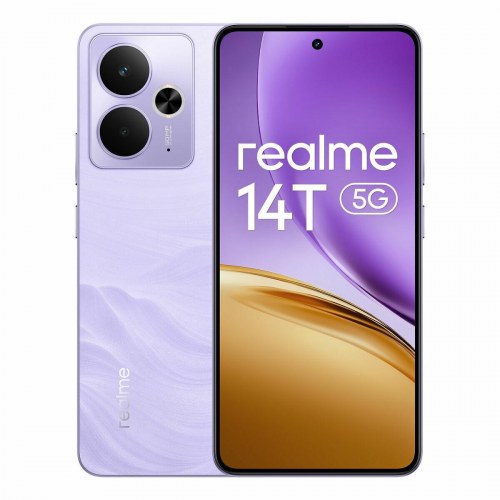 Realme 14T 6,67" 8/256 GB 5G - Lilla smartphone