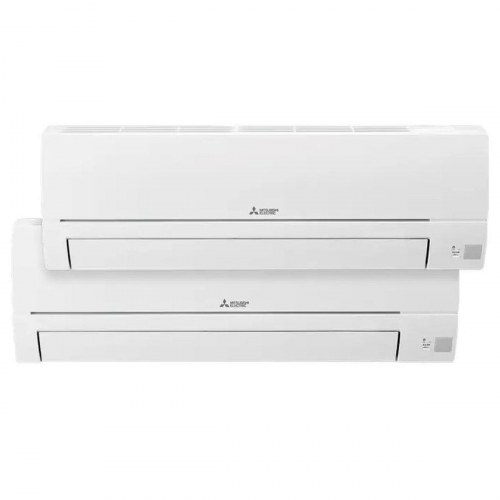 Mitsubishi Electric split aircondition - hvid, 2 indedele, 2.500 W, Wi‑Fi