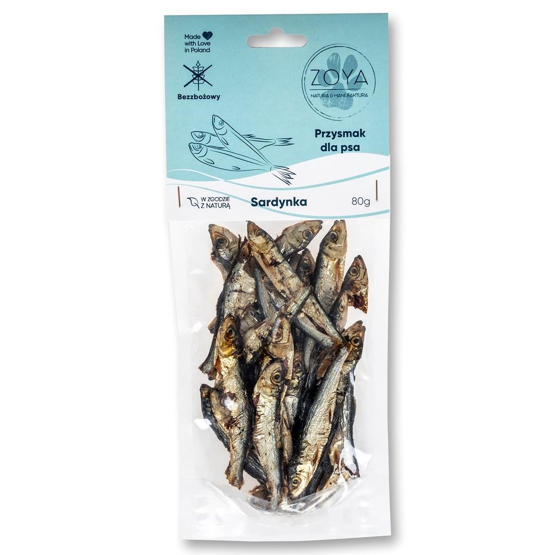 ZOYA sardiner – hundegodbid – 80 g billede