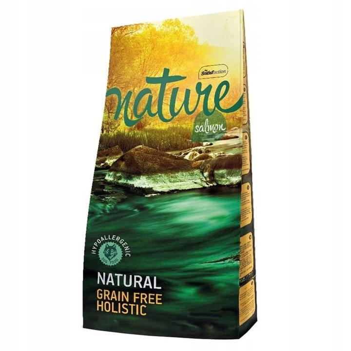 Nature Grain Free Holistic Laks – tørfoder til hunde, 2 kg billede
