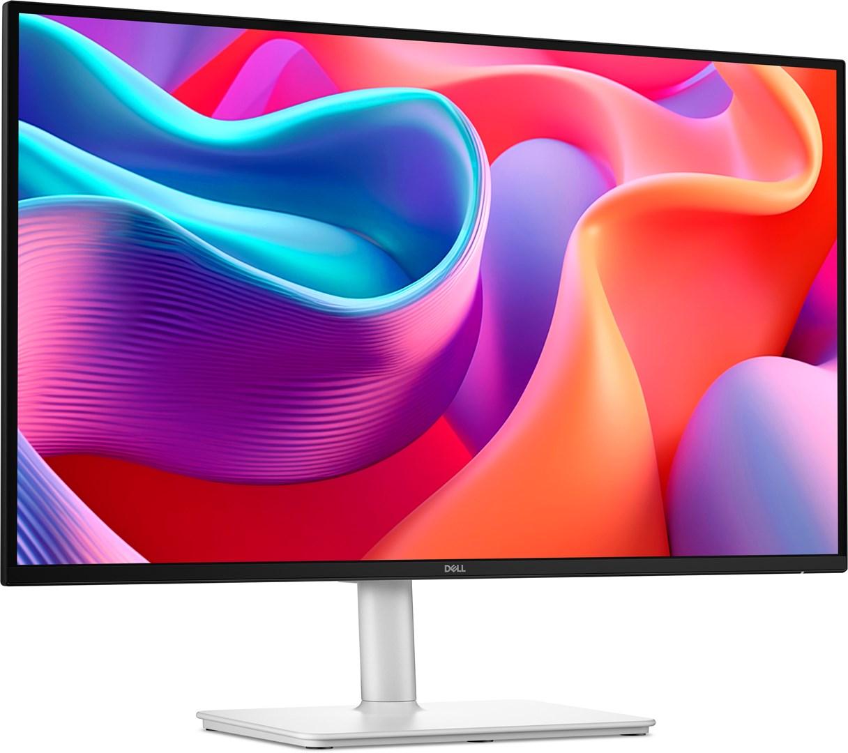 Dell S2725DC 27" QHD IPS skærm - 144 Hz, USB‑C, hvid