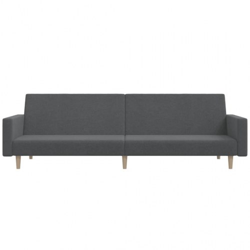 2-personers sovesofa stof lysegrå