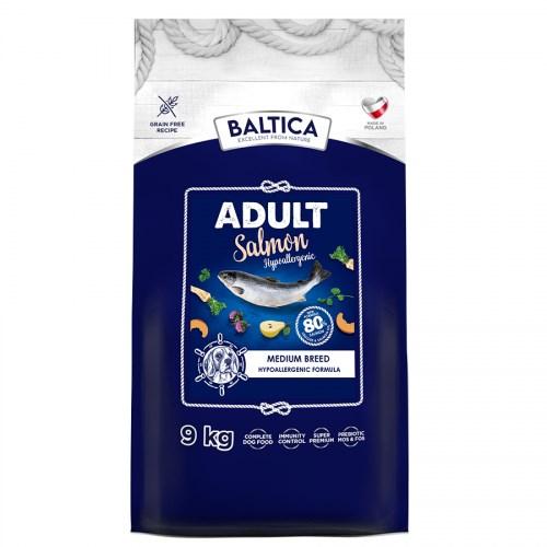 BALTICA Adult Medium Salmon – hypoallergenisk tørfoder til hunde, 9 kg billede