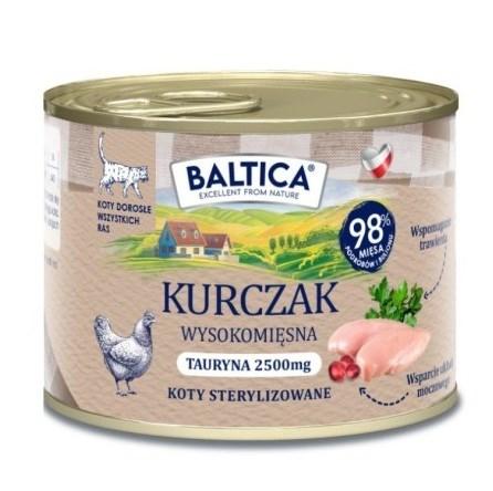 BALTICA Smaki regionów Kylling – vådfoder til kat, 185 g billede
