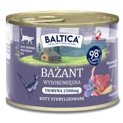 BALTICA Smaki regionów Fasan – vådfoder til kat, 185 g billede