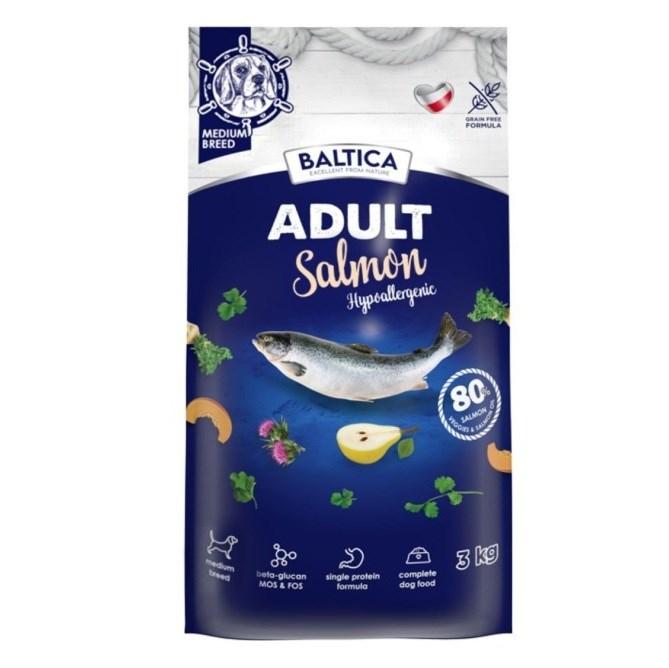 BALTICA Adult Medium – hypoallergen tørfoder med laks 3 kg billede
