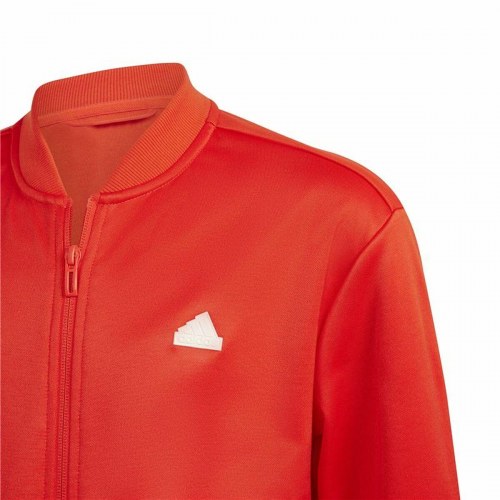 Adidas 3-Stripes træningssæt til børn - rød/sort, 9-10 år