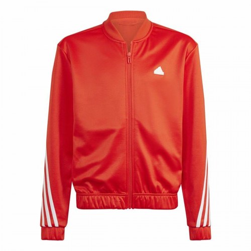 Adidas 3-Stripes træningssæt til børn - rød/sort, 9-10 år