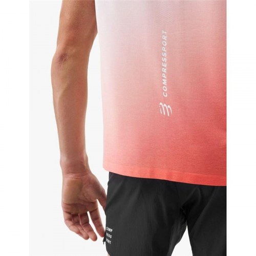 Compressport Performance løbe-singlet til mænd - hvid (L)