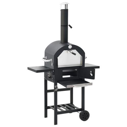Udendørs pizzaovn med pizzasten