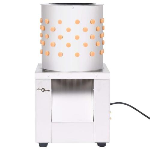 Plukkemaskine 119 fingre 150 W rustfrit stål