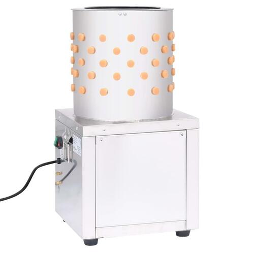 Plukkemaskine 119 fingre 150 W rustfrit stål
