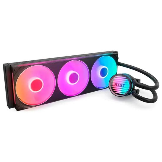 NZXT Kraken Core 360 RGB - 360 mm CPU-vandkøler, sort