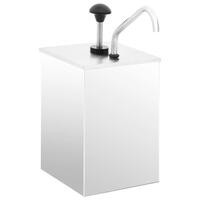 Saucedispenser 3,5 l rustfrit stål