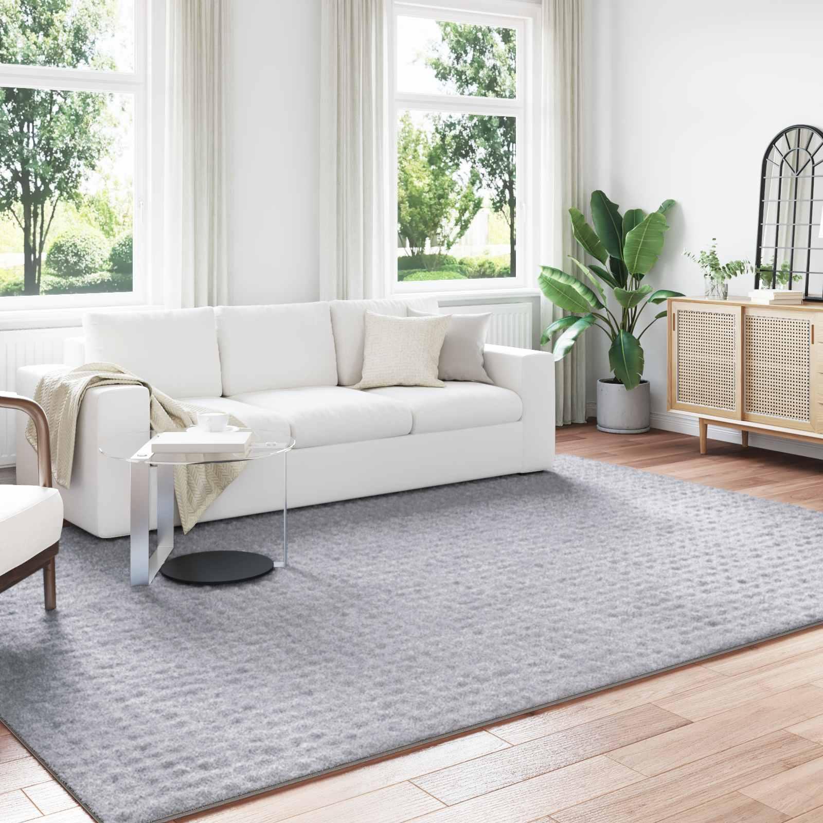 Områdetæppe Sirolo - grå 340 × 240 cm, polyester billede