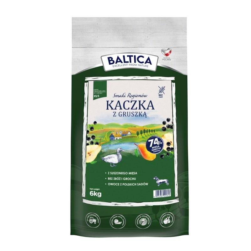 BALTICA Smaki Regionów – And med pære, tørfoder til små hunde 6 kg billede
