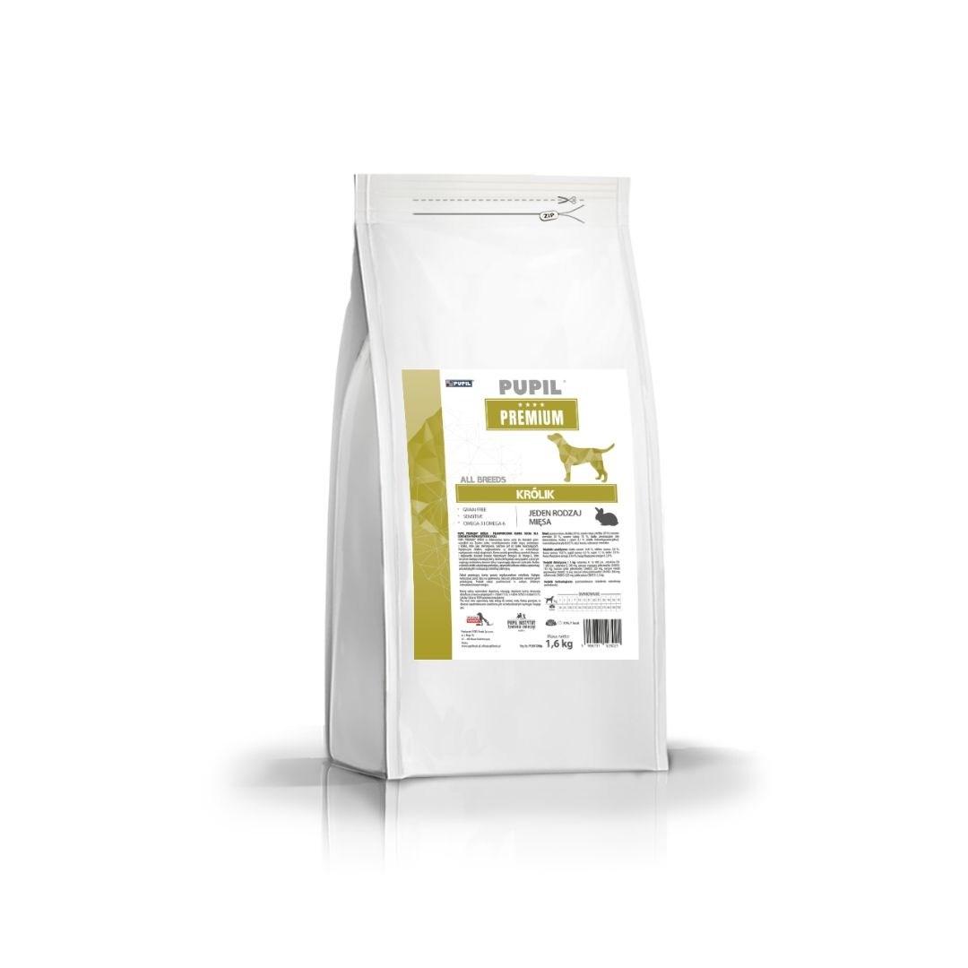 PUPIL Premium All Breeds Kanin – tørfoder til hunde 1,6 kg billede