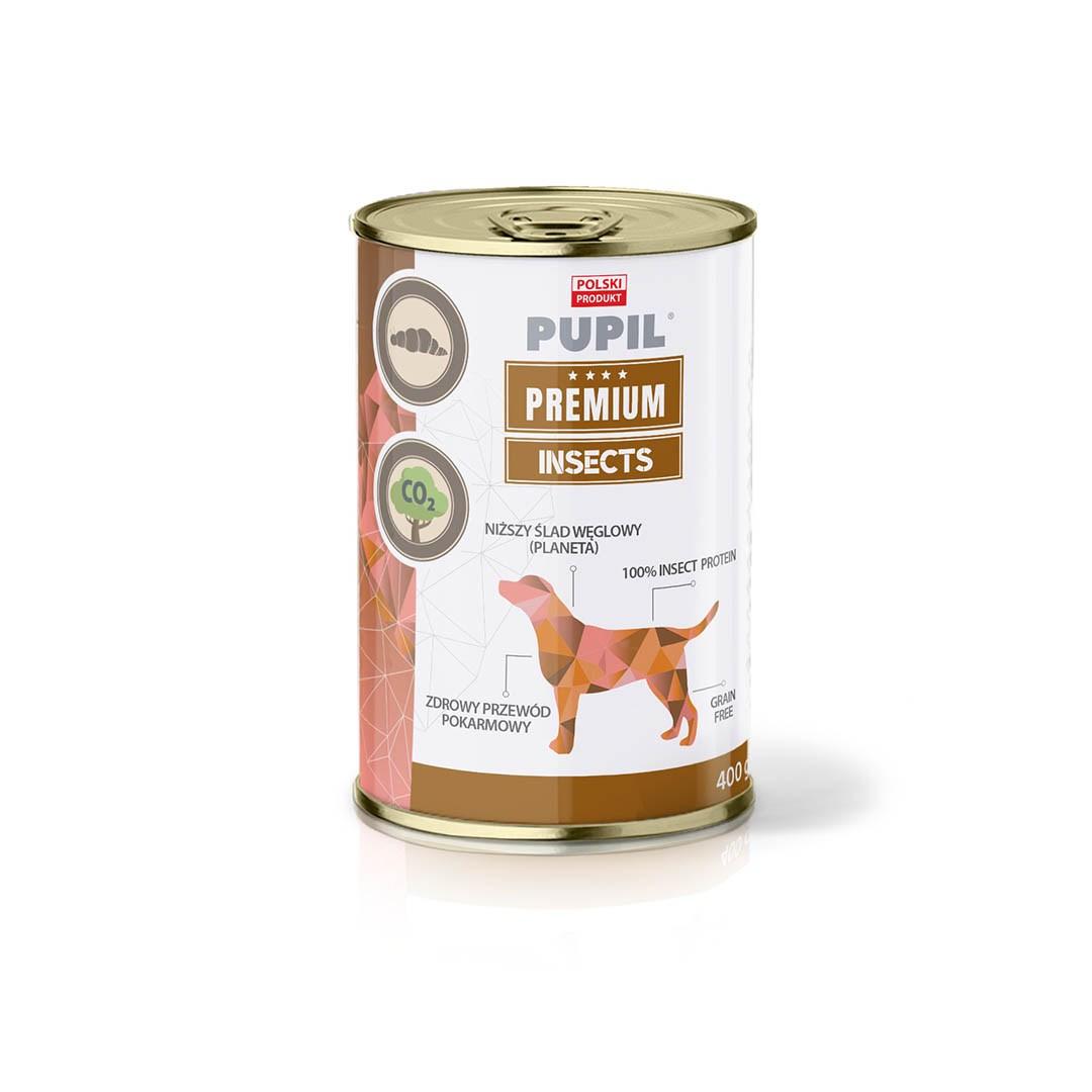 PUPIL Premium Insect - vådfoder til hund - 400 g billede