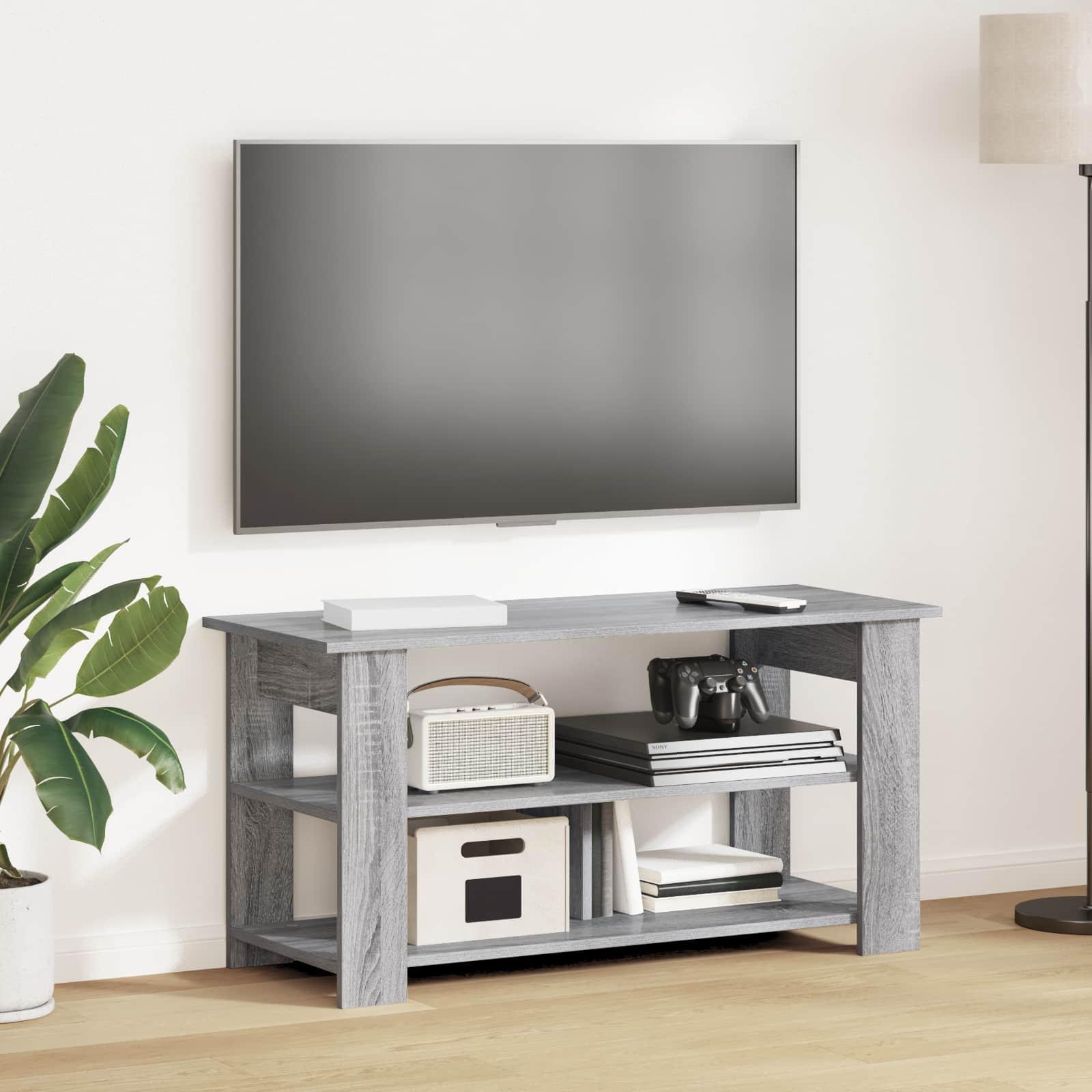 TV stand Grå Sonoma 100 x 40 x 50 cm billede