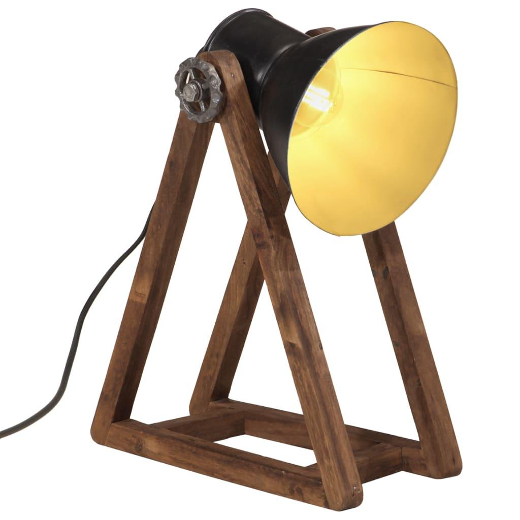 Skrivebordslampe 25 W 30x17x40 cm E27 sort billede