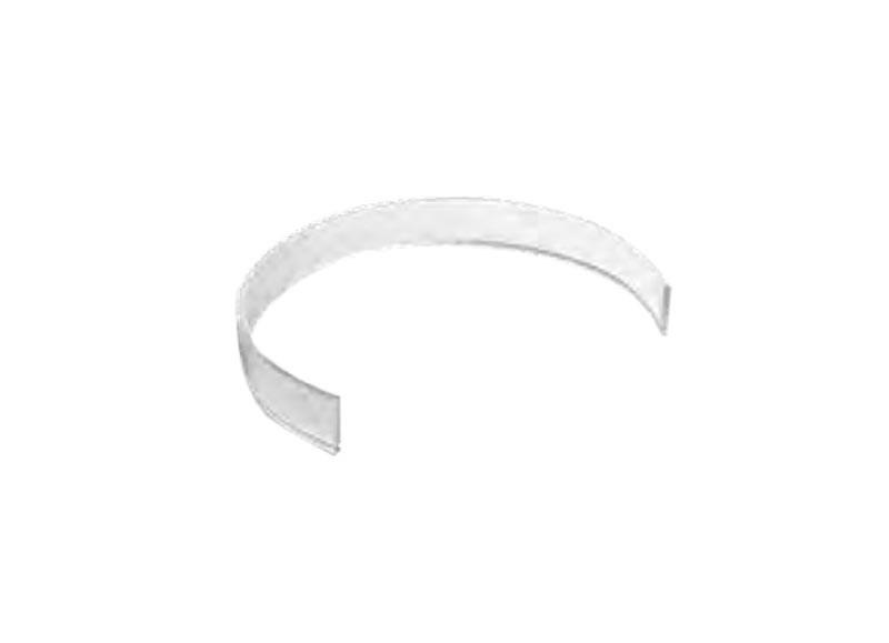 SUNDO transparent tallerkenkant 25,5-28 cm - akryl