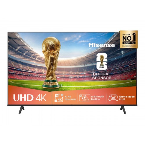 Hisense 75A6Q 75" 4K UHD Smart TV – sort