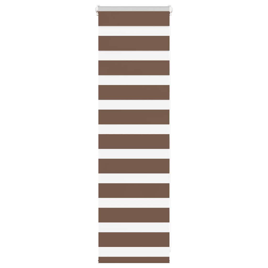 Zebragardin brun 45x100 cm stofbredde 40,9 cm polyester billede
