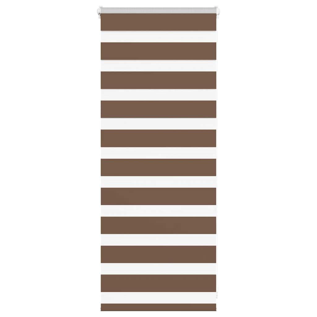 Zebragardin brun 60x100 cm stofbredde 55,9 cm polyester billede