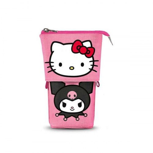 Karactermania penalhus - pink vadsæk med Hello Kitty og Kuromi