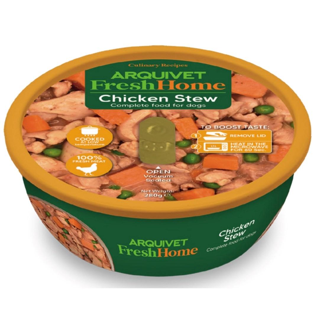 Arquivet Fresh Home kyllingegryde – vådfoder til hunde 280 g billede