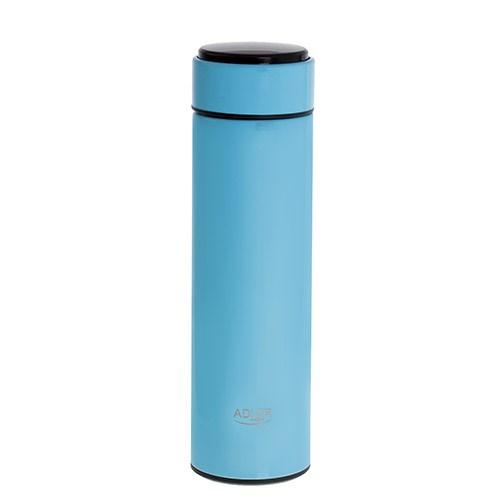 Adler AD 4506BL termoflaske med LED - blå, 473 ml billede