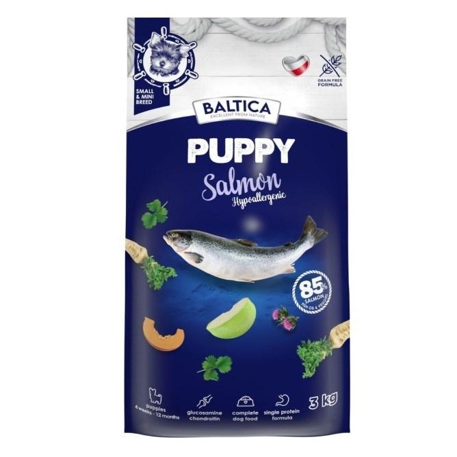 BALTICA Puppy Laks – hypoallergen tørfoder til små hunde, 3 kg billede