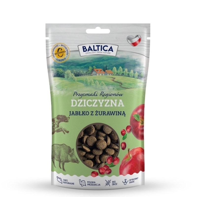 BALTICA vildt-godbid med æble - hundesnack 100 g billede
